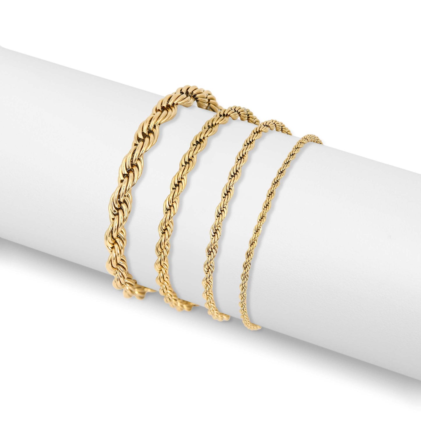 Rope Chain Bracelet / Anklet - Gold